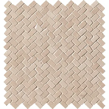 Dlažba Maku Sand Gres Mosaico Spina Matt - dlaždice mozaika 30x30 béžová fMK1