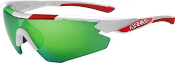 Sluneční brýle Salice 012 ITA White/RW green/transparent