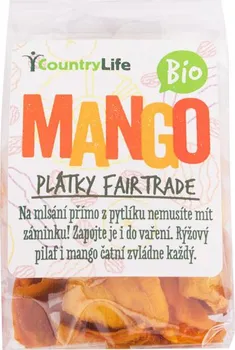 Sušené ovoce Country Life mango plátky bio 80 g