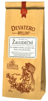 Léčivý čaj Valdemar Grešík Devatero bylin Žaludeční 50 g