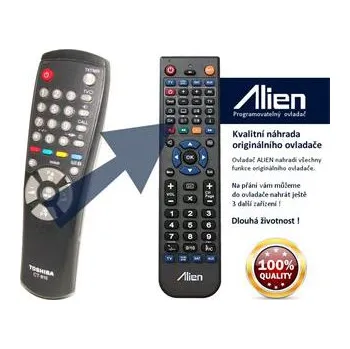 Dálkový ovladač Dálkový ovladač ALIEN Toshiba CT815