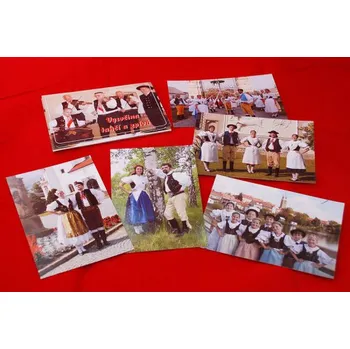 Vysočina tančí a zpívá - soubor pohlednic