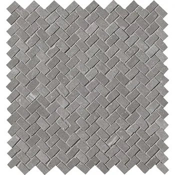 Maku Grey Gres Mosaico Spina Matt - dlaždice mozaika 30x30 šedá fMKY