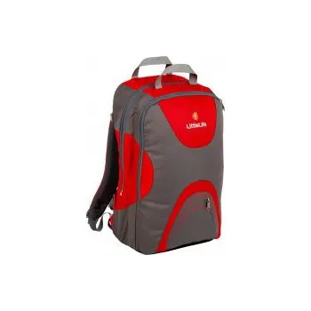 Dětský batoh LittleLife Traveller S3 red Červená dětská sedačka + DÁREK DLE VÝBĚRU!