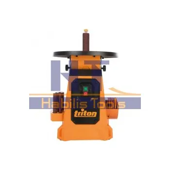 oscilační bruska TRITON TSPS370 oscilační vřetenová bruska s naklápěcí deskou 380 mm, 350 W