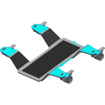 Plošinový vozík Manévrovací stojan na motocykl L (pro snadnější manipulaci)