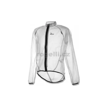Rogelli CROTONE transparentní unisex 4XL; Bílá větrovka + DÁREK dle VÝBĚRU