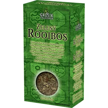Čaj Valdemar Grešík Čaje 4 světadílů zelený Rooibos 70 g