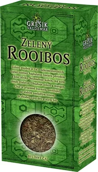 Čaj Valdemar Grešík Čaje 4 světadílů zelený Rooibos 70 g