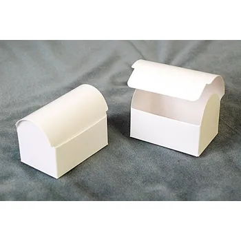 Dárková krabička Krabička 070505 Truhlička bílá