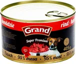 Grand Super Premium Dog konzerva hovězí