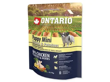 Krmivo pro psa Ontario Puppy Mini Chicken/Potatoes