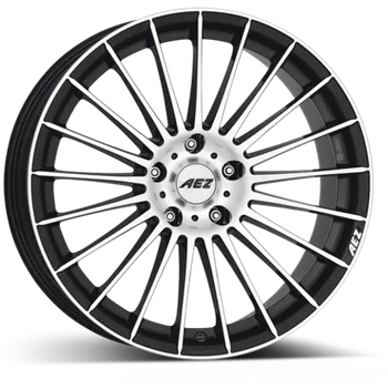 Alu kolo AEZ Valencia Dark 8x18 5x100 ET32