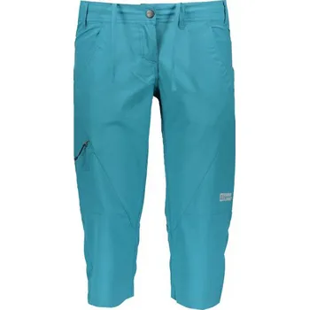 Dámské kalhoty Nordblanc Dámské outdoorové 3/4 kalhoty NORDBLANC RITZY NBSPL6134 ZELENÝ SMARAGD