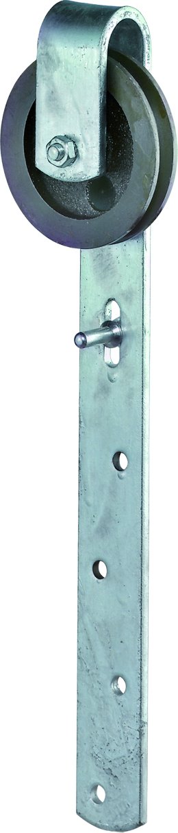 Kolo pro závěsné brány a vrata, průměr 105mm, 120kg - A25.105