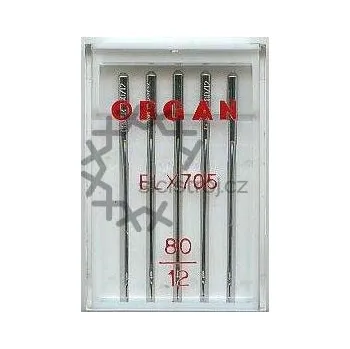 Nástroj na niť a příze ORGAN ELx705 Chrom 5ks (síla 80) Organ 5486080
