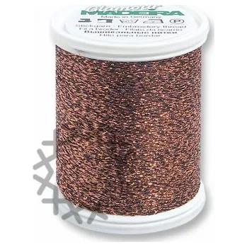 Nit Madeira 9804 - Glamour č.4 - 100 m - metalická overlocková nit, Glamour 8 9804 2571 Madeira 9804