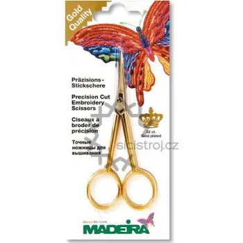 Krejčovské nůžky Madeira 9476 - Nůžky 9 cm zahnutá špička Madeira 9476