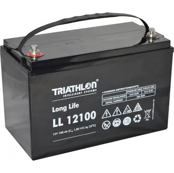 Trakční baterie TRIATHLON LL12100 (12V - 100Ah) Záložní baterie "long life"