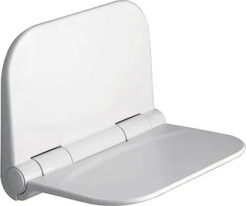 Koupelnové sedátko AQUALINE Dino sprchové sedátko 37,5 x 29,5 cm sklopné bílá