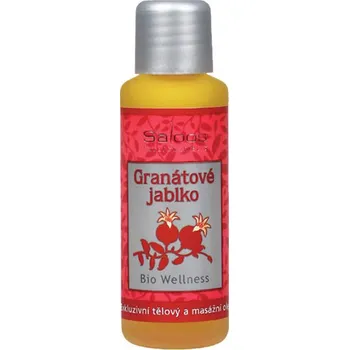 Tělový olej Saloos Tělový a masážní olej Granátové jablko 125 ml