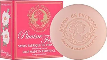 Mýdlo Jeanne En Provence luxusní hydratační tuhé mýdlo Pivoňka 100 g