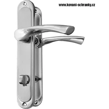 Dveřní kování Kování Etna WC90 nikl