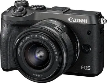kompakt s výměnným objektivem Canon EOS M6
