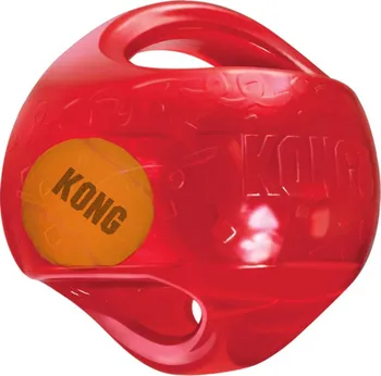 Hračka pro psa KONG Jumbler gumový míč L/XL 18 cm