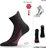 Lasting Běžecké ponožky RPC, (42-45) L, 903 ČERNÁ