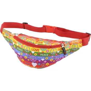 Peněženka Stylová univerzální ledvinka 14 HIPPIES MyBestHome 22x11x7 cm