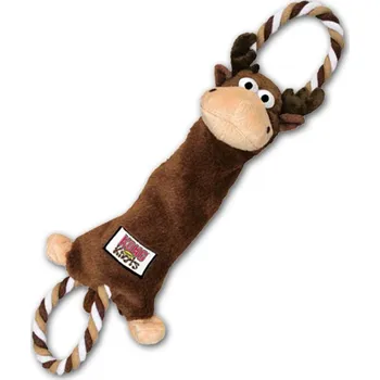 Hračka pro psa Kong Tugger Knots Moose přetahovadlo los 50 cm