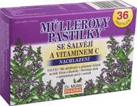 Dr. Müller Pharma Müllerovy pastilky se šalvějí a vitaminem C