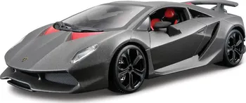 autíčko Bburago Plus Lamborghini Sesto Elemento 1:24 šedé