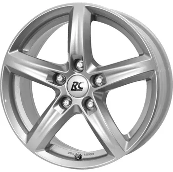 Alu kolo RC-Design RC24 Silber 6,5x16 4x100 ET48