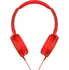 Sluchátka Sony MDR-XB550AP, červená