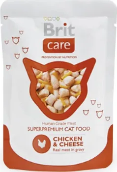 Krmivo pro kočku Brit Care Cat Chicken/Cheese kapsička 80 g