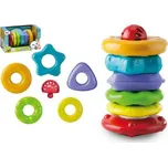 Teddies Skládanka pyramida různé tvary