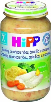 HiPP Těstoviny s mořskou rybou, brokolicí a smetanou