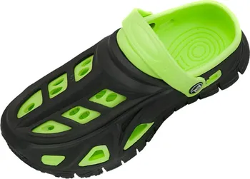 Chlapecké pantofle Aqua-Speed Miami černé/zelené