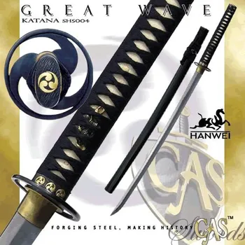 Replika zbraně Hanwei Great Wave Series Katana SH5004