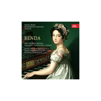 Česká hudba Edita Keglerová, Ivana Bilej Brouková, Helena Zemanová – Benda: Sonáty a písně. Hudba Prahy 18. století CD - DOPRAVA ZDARMA od 2 000 Kč