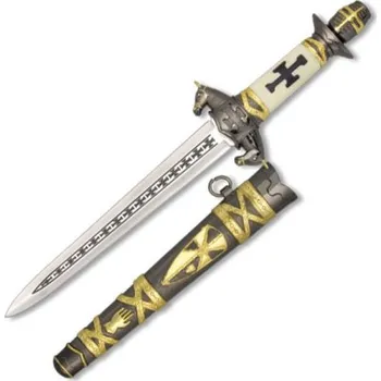 Replika zbraně Dýka Templáři Slonovina
