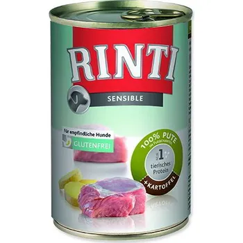 Krmivo pro psa Rinti Sensible konzerva krůtí/brambory 400 g