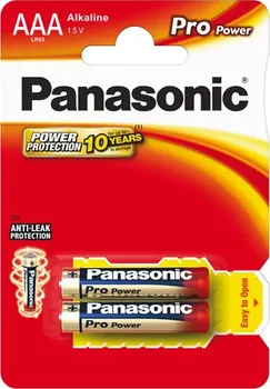 Článková baterie Panasonic Pro Power AAA 2ks