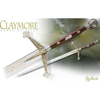 Replika zbraně Claymore Sword Luxusní Jakub I