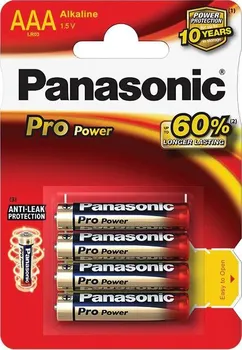 Článková baterie Panasonic Pro Power AAA 4ks