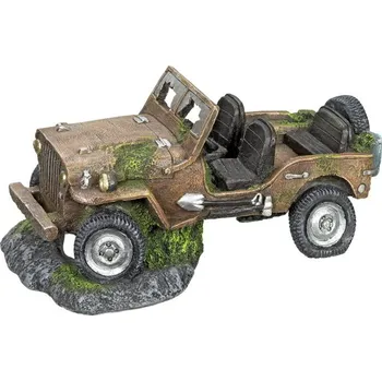 Dekorace do akvária Nobby vrak Jeepu 26 x 15,5 x 12,5 cm