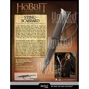 Replika zbraně Sting-Pochva na Meč-Hobit