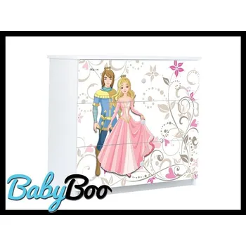 Dětská skříň Komoda Princezna